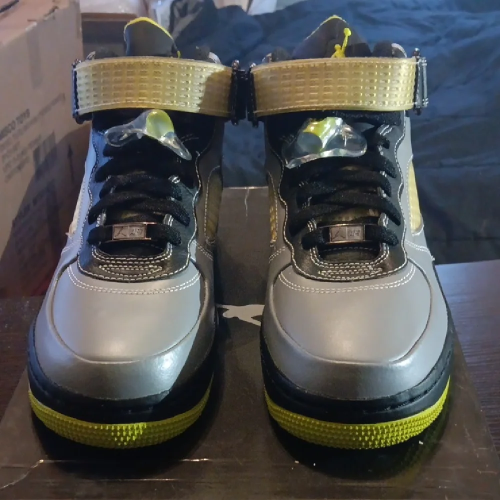 Air Jordan 5 Retro Fusion GS (2008) Rare (AJF 5) "Cactus" NWBox 5.5Y W7 - Picture 4 of 10